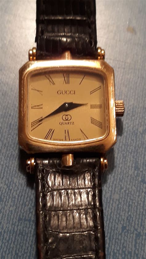 vintage gucci watches|authentic vintage gucci watch.